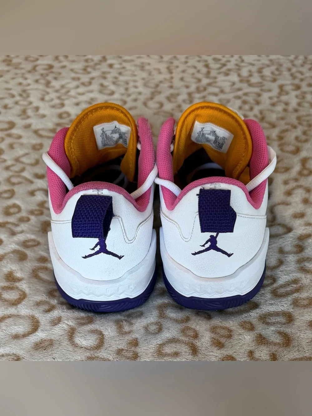 Jordan One Take 4 White Purple-Gold Shoes  Men’s Size: 8 / Women’s 9.5